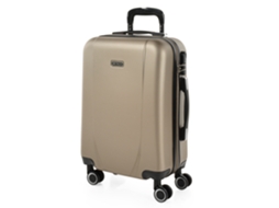 Tiber Champagne Small Abs Suitcase Itaca (38x55x20 Cm 36l)