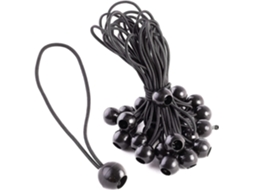 Conjunto De 30 Cordas Elásticas Com Bolas, Resistentes E Perfeitas Para Prender Bagagens