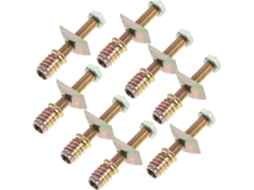 Kit Com 8 Conectores M8 Para Estrutura De Cama, Peças De Ferro Resistentes À Corrosão.