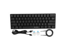 Conjunto de Teclado e Mouse Sem Fio LAXISCREED com 78 Teclas, 2.4g, Design Ultra fino