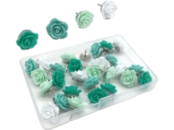 30 Tachinhas De Cortiça Com Estampa Floral Para Murais Parede, Ideais Para Viagens