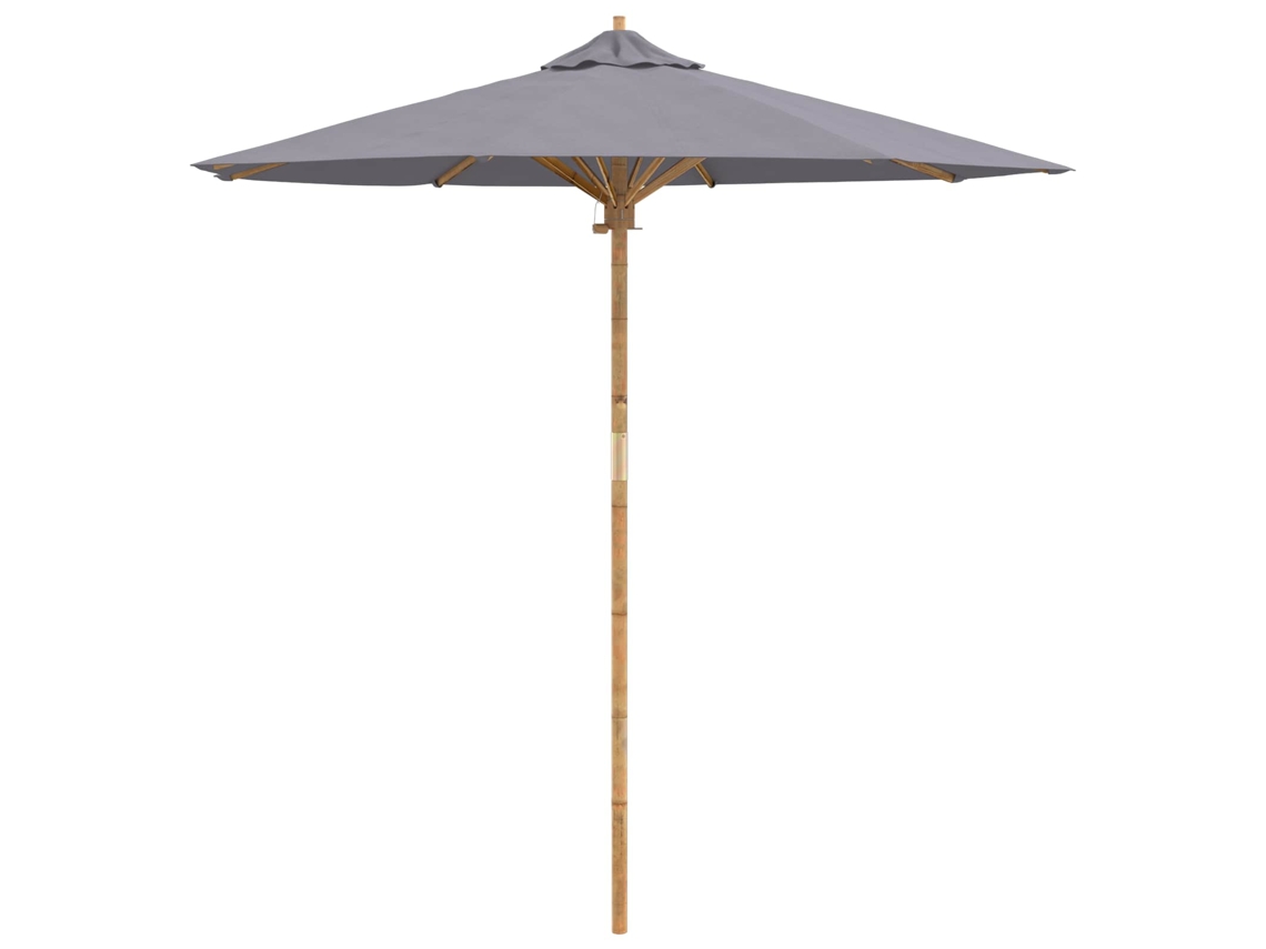 Maison Exclusive - Guarda-sol De Jardim Ø 217 X 230 Cm Bambu Redondo