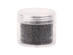 1000 Peças Anéis De Silicone Para Extensões De Cabelo 3mm X 2mm, Ferramenta, Marrom Escuro