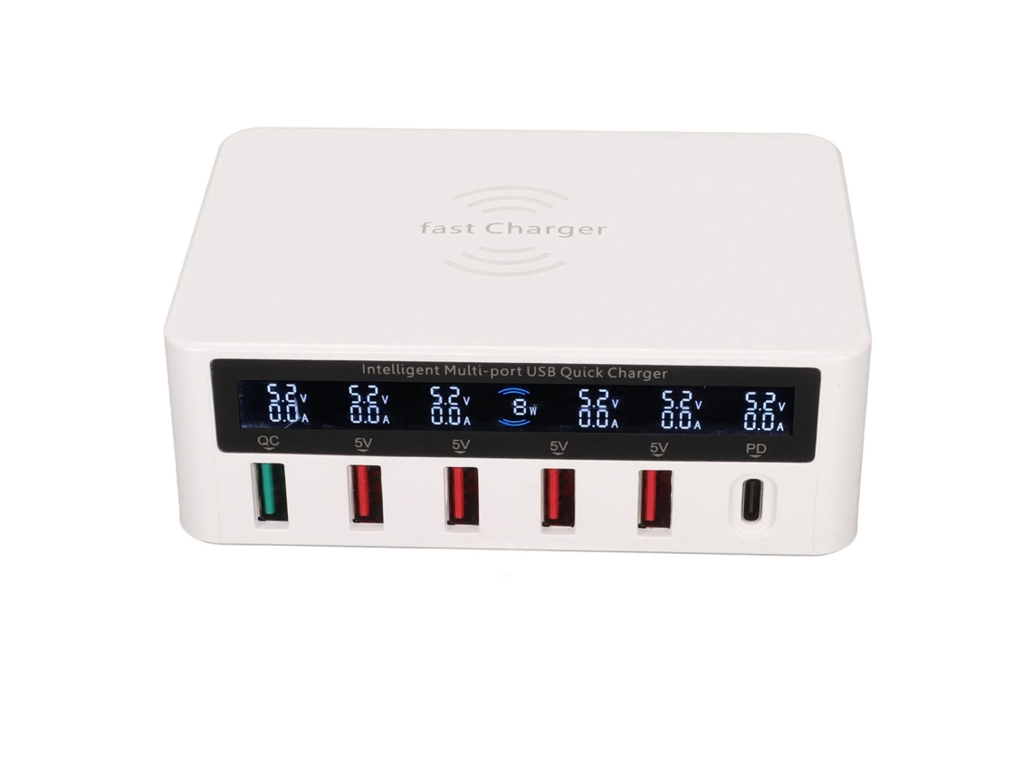 Estação de Carregamento Usb de 6 Portas 100w | S/MARCA
