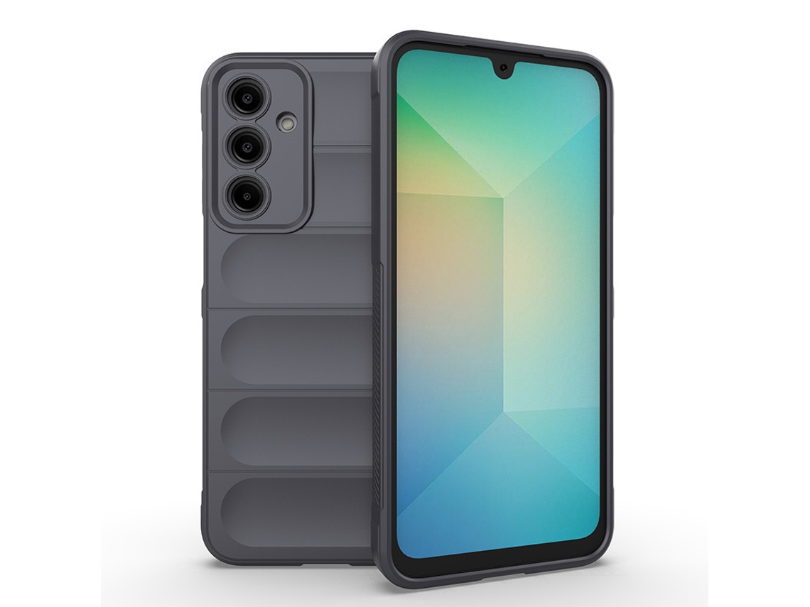 Adequado Para Capas De Celular Samsung, Esfoliante De Pele Anti-queda.cinza-a05s