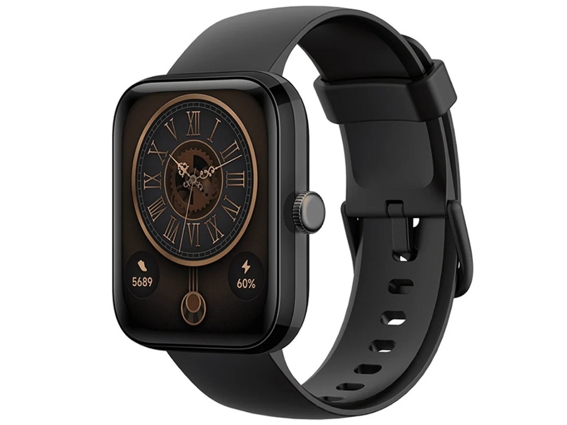 Relógio Inteligente Com Posicionamento GPS Bluetooth Chamada Multi-Esporte Monitoramento de Saúde Percurso de Corrida Voz Preto Yizhood