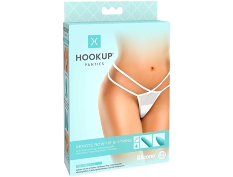 Cueca Com Plug Anal HOOK UP Conexão Remota (Tamanho Único S -L)