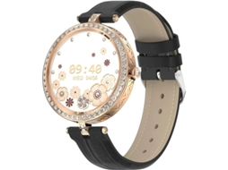Smartwatch para Mulheres Fazer Chamadas Smartwatch Ladies Fitness Watch Saúde Feminina Frequência Cardíaca Sono Oxigénio no Sangue Monitor Yizhood