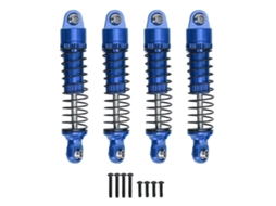 Mali 4pcs Amortecedor de Choque Rc 50mm Peças de Upgrade Alumínio T6061 Alto Resistência Azul para Carro Rc