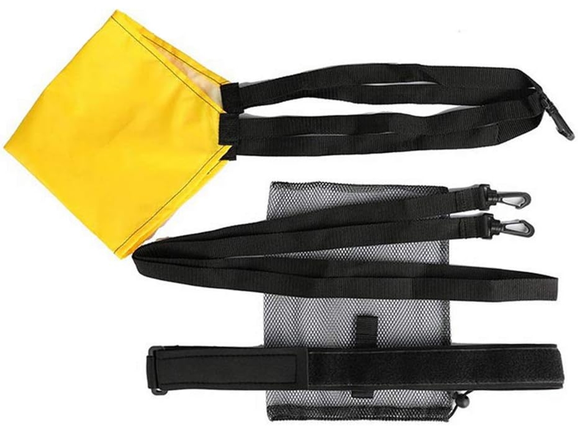 Cinto De Resistência Para Treinamento Natação Mipcase, Ajustável, Com Guia, Bolso Em Tela, Adultos, Meninos E