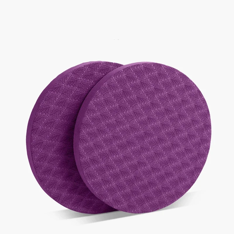 (roxo) Joelheiras De Yoga, Tapete De Exercícios Espesso, Tapete De Espuma Para Pilates