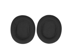 Protetores de fone de ouvido Lurelia para Steelseries Arctis 3, 5 e 7, em couro sintético e espuma sólida, pretos.
