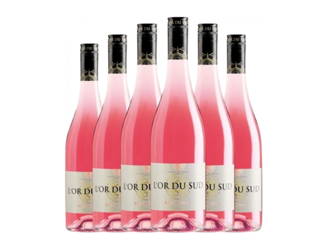 Vinho rosé LES VIGNOBLES FONCALIEU Rosé Syrah Vin de Pays d'Oc (0.75 L - 6 Unidades)