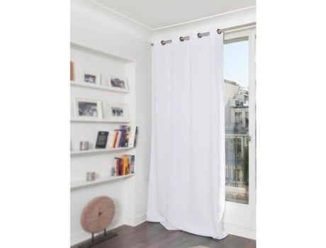 Cortina Blackout e Térmica À Prova de Som MOONDREAM Branca 145 X 180 Cm