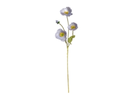 Laxiscreed Papoila Artificial Com Quatro Cabeças Para Decoração De Interiores
