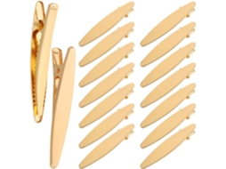 50 Presilhas De Cabelo Artesanais Em Ferro Dourado