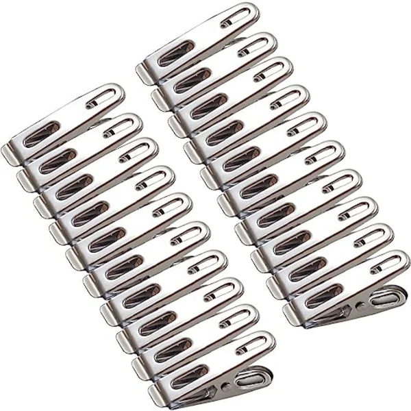 Conjunto de 8 Prendedores de Toalha BRILVIBERA