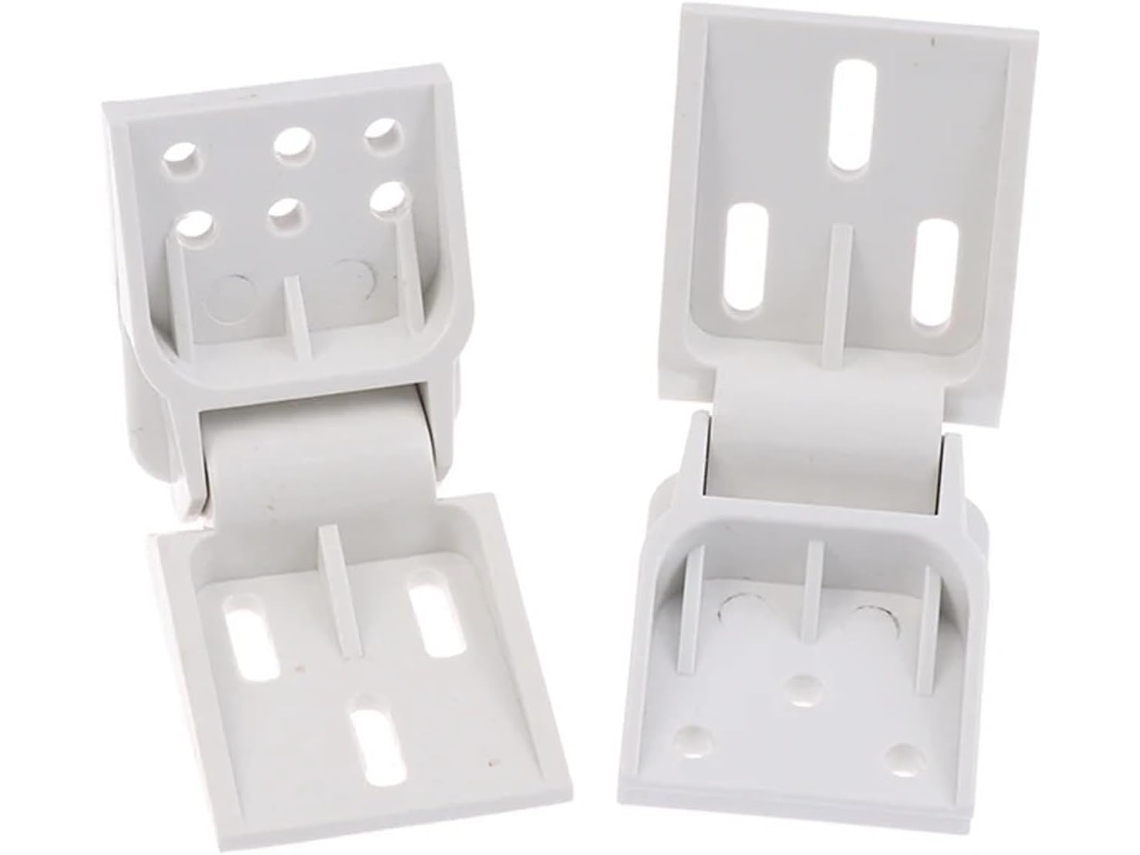 Dobradiça Plástica Para Freezer Horizontal, 4 Peças, Para Refrigerador Pequeno Com Sistema De Contrapeso, Dobrável, Para