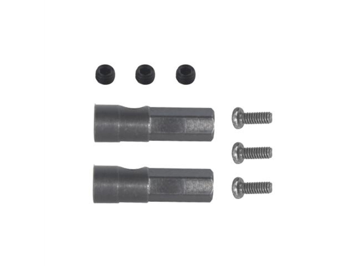 Lp0018ldrc 1297 1299 1/12 Peças Off road Eixo Hexagonal Metal Conjunto Amortecedores Dianteiros Braço Servo Lp0018 Lp0019 Lp0020 MDUG