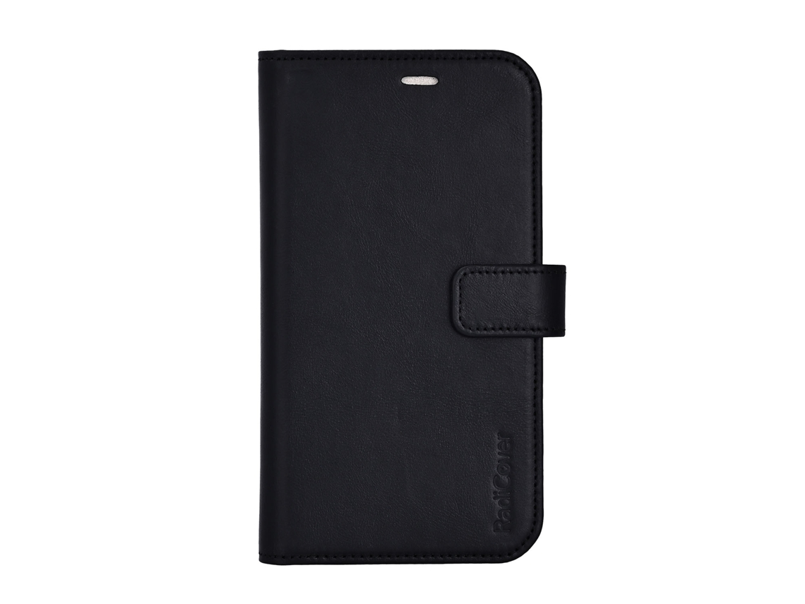 Capa Radicover Para Iphone 17 Pro 2 Em 1 Magsafe Em Couro Genuíno Preto