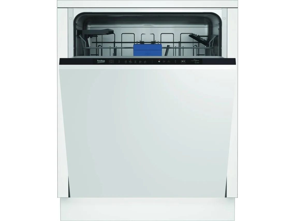 Máquina de Lavar Loiça Encastre BEKO HYGIENESHIELD BLVI84F (14 Conjuntos - 59.8 cm - Painel Preto)