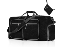 Mala de Cabine 40x20x25cm Aprovada Ryanair, Dobrável, Leve, Cor Cinza AQUAFORGE