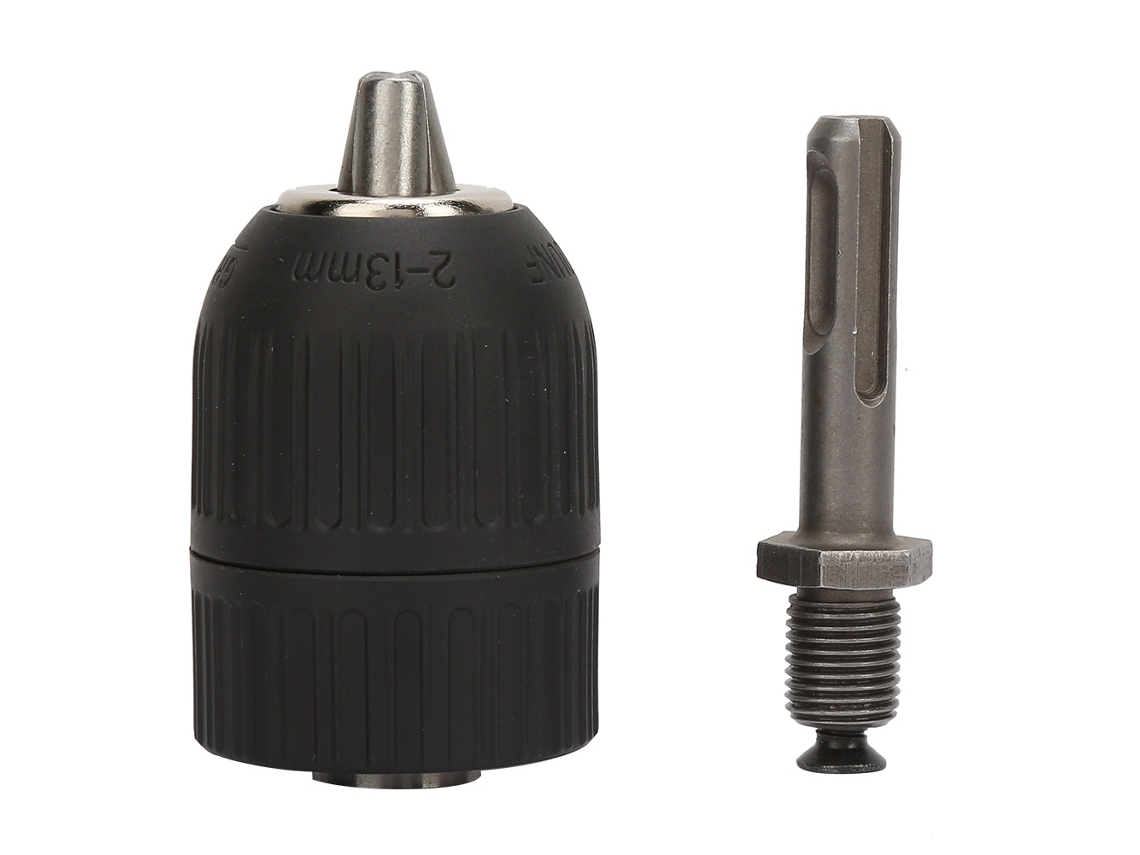 Mandril De Furadeira Sem Chave 2.0-13mm Com Adaptador Sds E Cone 1/2-20unf