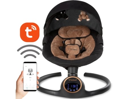 Espreguiçadeira 2 Em 1 Reve Preto/dourado Kidwell