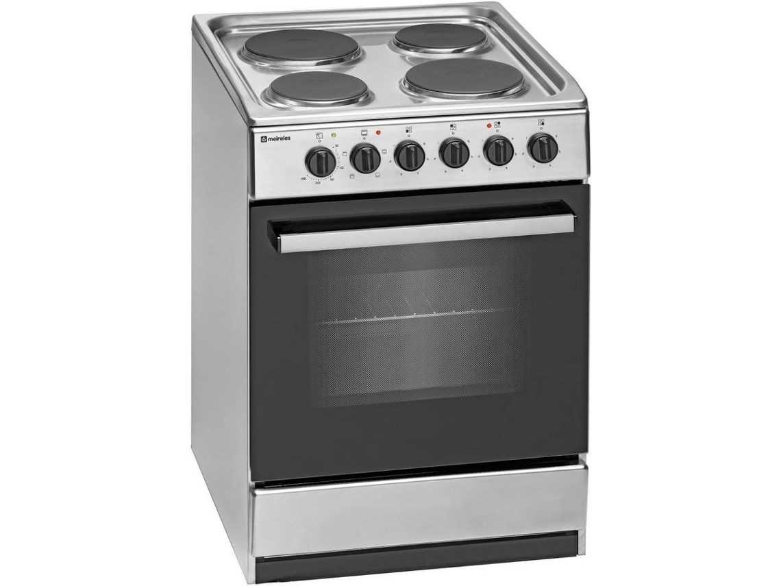 Fogão MEIRELES E 543X 50 (59 L - Discos Elétricos - Inox)