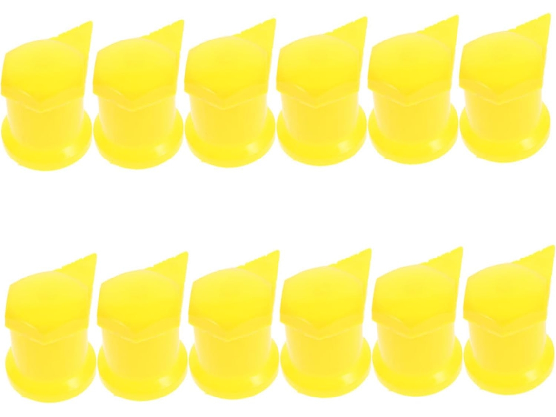 Conjunto De 24 Peças Indicadores Direção Em Plástico Amarelo 33 Mm Para Caminhões,visibilidade E...