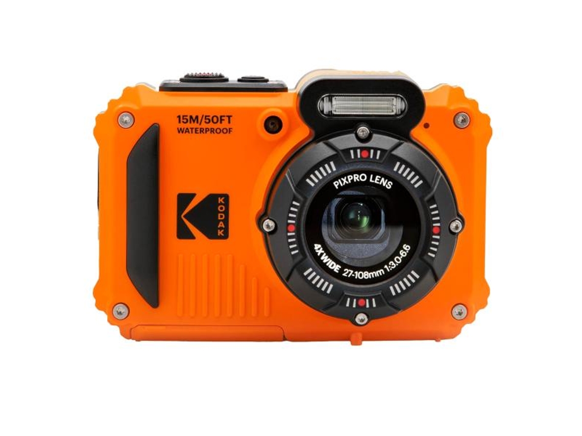 Kodak Pixpro Wpz2 Orange - Cámara Compacta Waterproof
