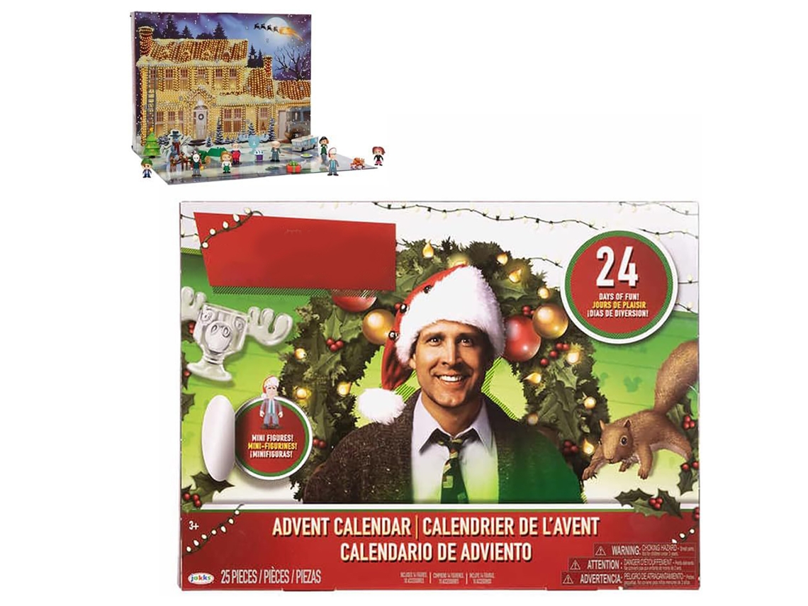 Primerox calendário de Avento Natal 2024 24 Dias com Personagens Surpresa para Crianças