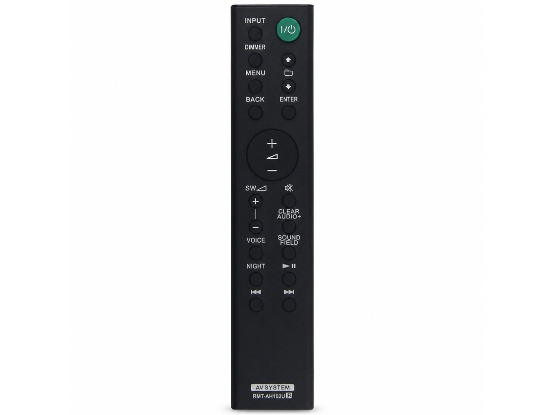Comando À Distância Compatível Com Sistemas Av Sony Rmt-ah102u Com Controlo De Tv_dae