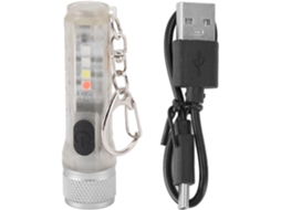 Lanterna De Chaveiro Fafeicy Mini, Lanterna Led Compacta E Recarregável Via Usb Com Base Magnética, Ideal Para