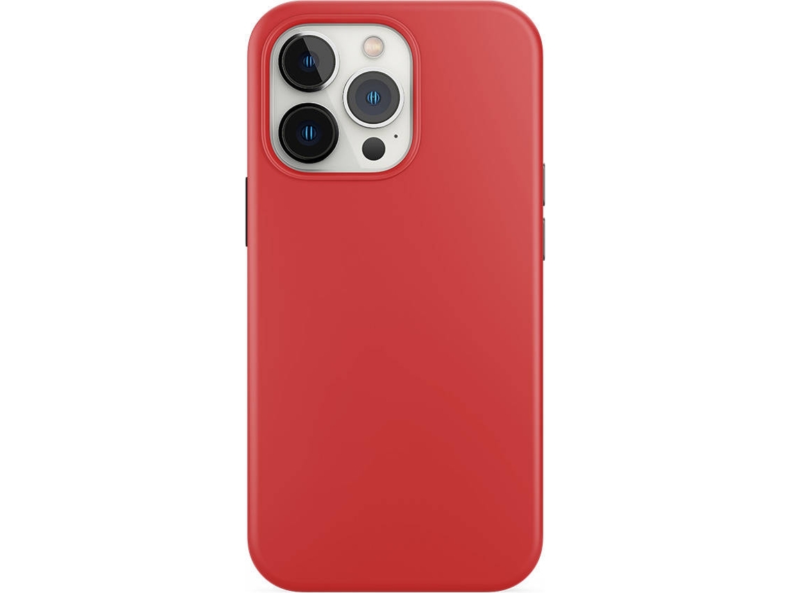 Capa JUST IN CASE Monocolor iPhone 16 Pro Max (Outlet Grade A - Vermelho)