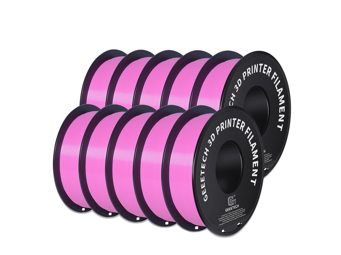 Filamento De Impressã£o 3d, Pla Ecolã³gico, Alta Resistãªncia, Rosa Oem