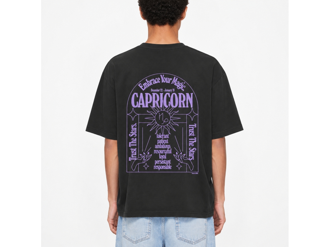 Rockinstone Embrace Your Magic.- Capricorn Navucko T-shirt Unique Designer Style
