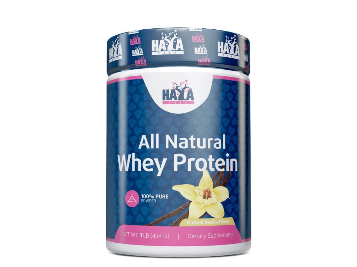 100% Proteina De Soro Pura Natural - 454 G Baunilha Da Haya Labs