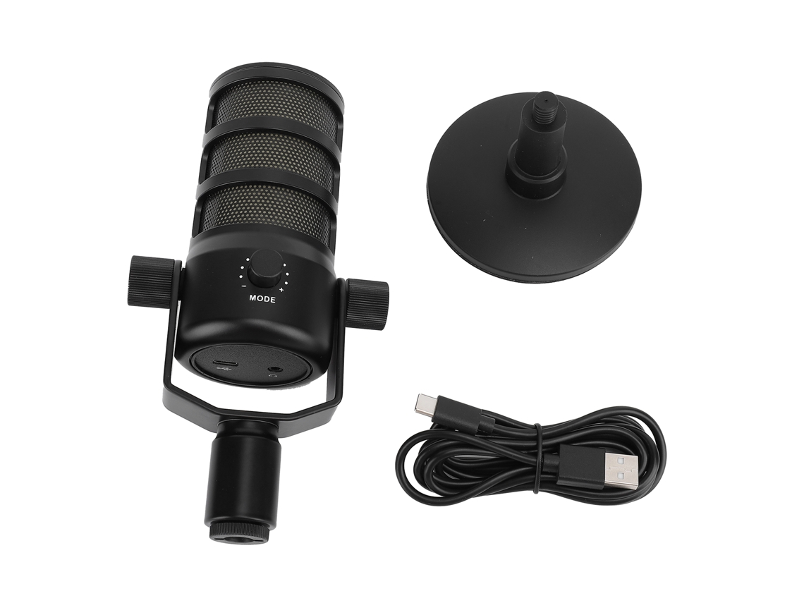 Microfone para Jogos EOOCOO (captação de Som Clara, Mudo Rápido)