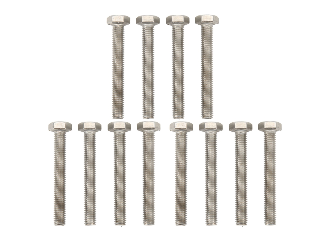 2026 12pcs Tornillos de Acero Inoxidable de Alta Hardness Hexagonal para Reparación de Barcos Y Bombas Impulsoras