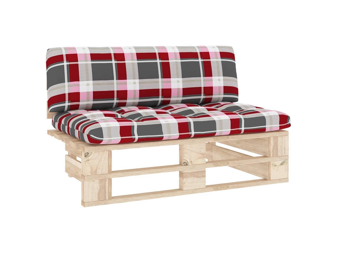 Pallet Middle Sofa, Pallet Middle Sofas Vidaxl Marrom Madeira De Pinho (n/a)