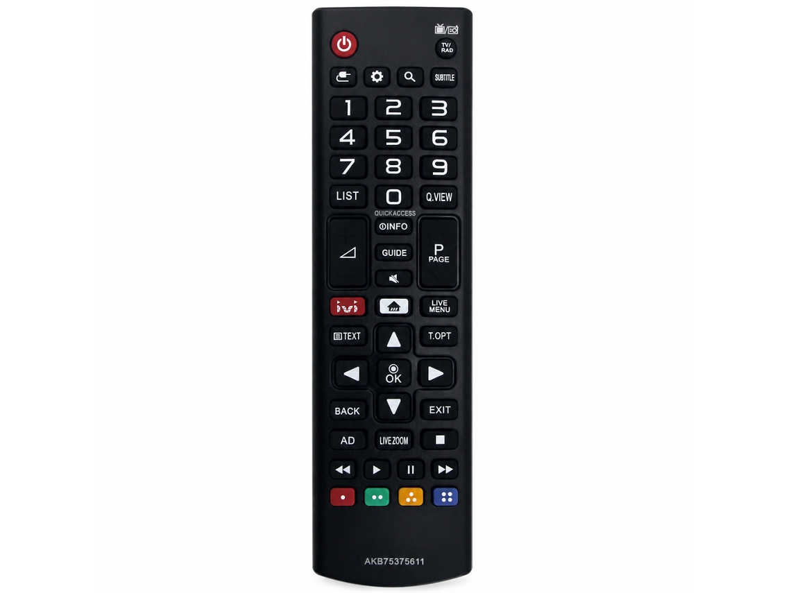 Comando À Distância Para Tv Lg Compatível, Modelo Akb75375611_dae