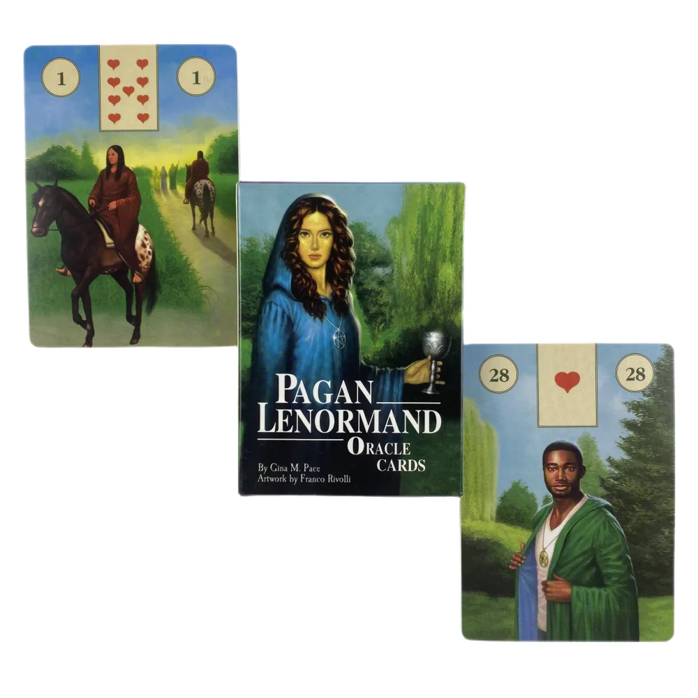 Oracle Cards Pagãs Renoman (versão em inglês) Mysterious Tarô Para Divinhação E Destino - Entretenimento Para Festas