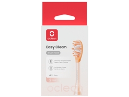 Recarga Escova de Dentes Elétrica Easy Clean Laranja  emb. 2 un