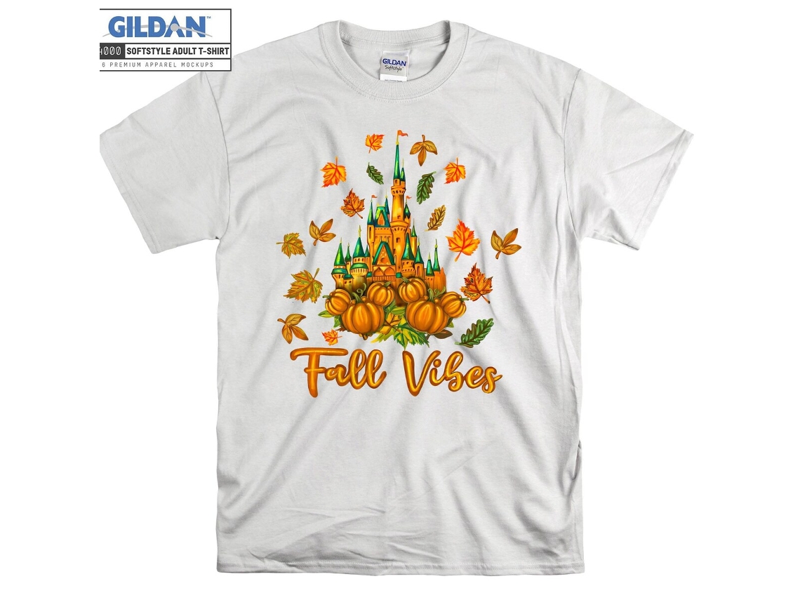 T-shirt Rockinstone Castle Fall Mouse Tee（l）