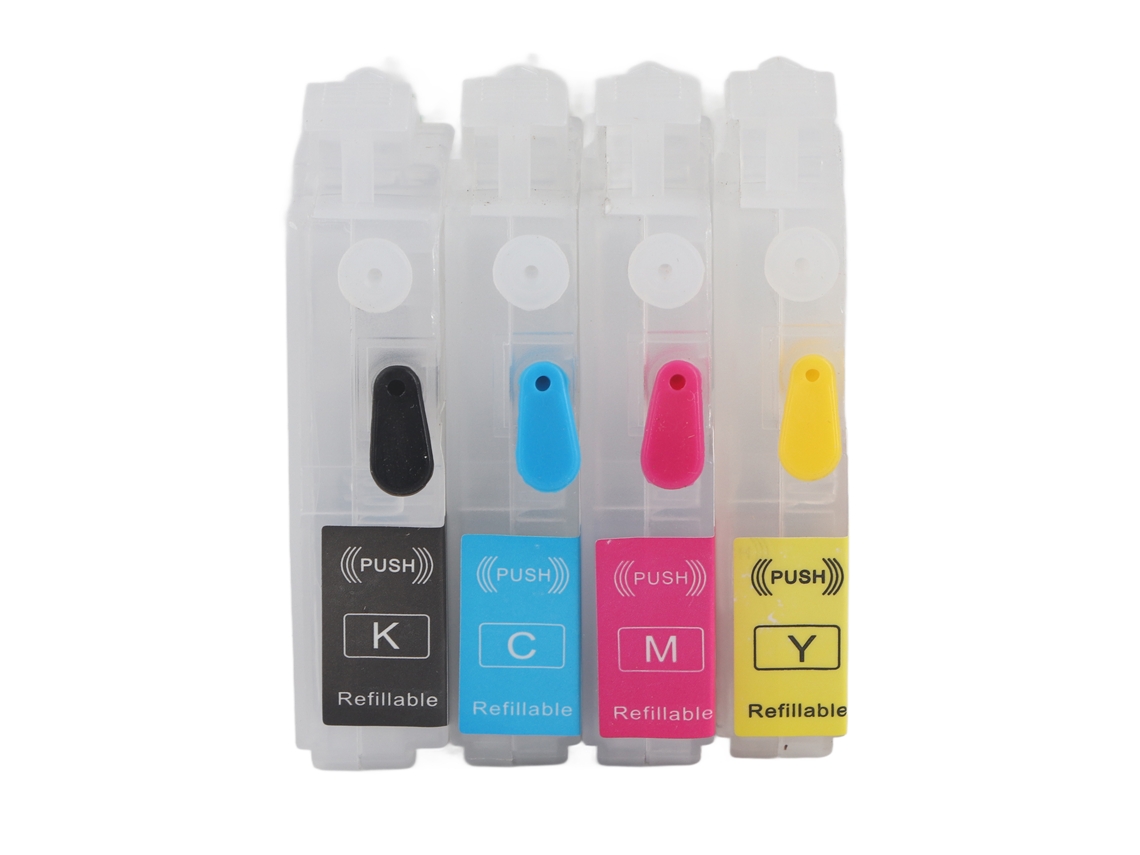 Cartuchos de Tinta Magenta Azul Amarelo Preto para Impressoras Lc3213 com Chip Descartável Pp Material da S/MARCA