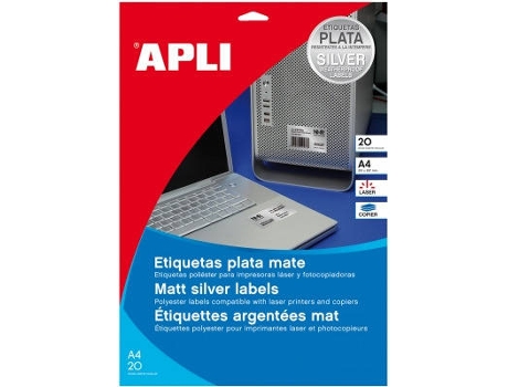 Etiquetas Resistentes  Prateadas