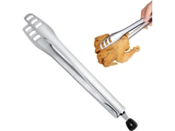 Pinça Para Salada De 31, 8cm, Pinça Para Bife Em Aço Inoxidável Cozinhar E Grelhar, Utensílio De Cozinha Versátil, Cabo