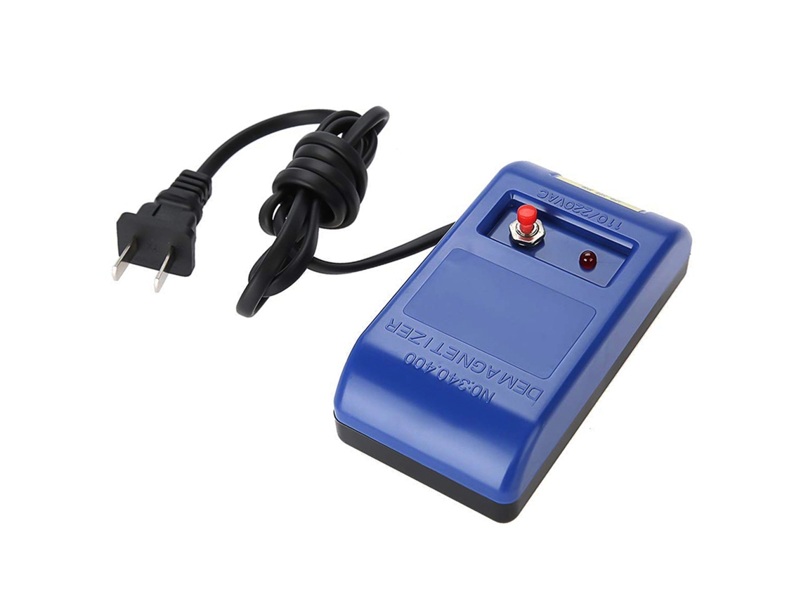 Ferramenta Demagnetizadora Elétrica Para Relógios Com Chave De Fenda E Pinças De Jóias