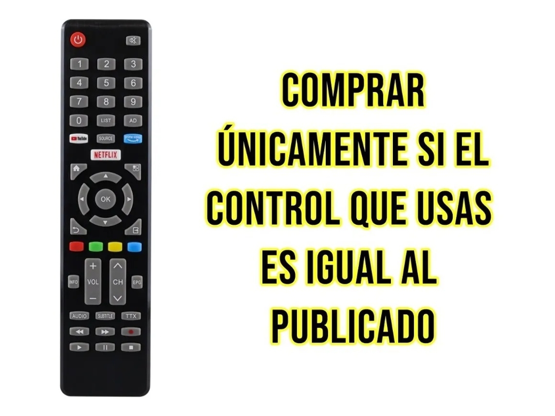 Lurelia Comando Remoto Para Ghia Smart Tv